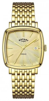 Rotary Mens Windsor Gold PVD Plated GB05308/03 Watch