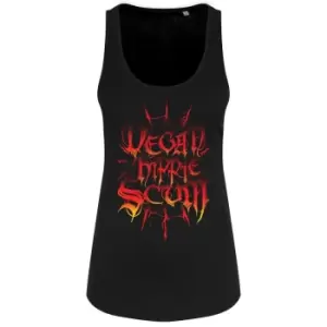 Grindstore Womens/Ladies Vegan Hippie Scum Tank Top (XXL) (Black)