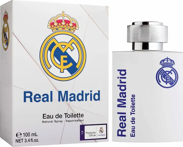 Real Madrid Eau de Toilette For Him 100ml