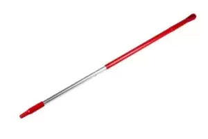 Vikan Red Aluminium Mop Handle, 1.31m, for use with Brush, Mop