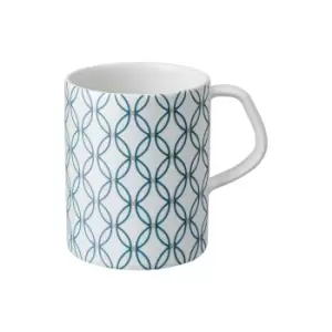 Porcelain Modern Deco Small Mug