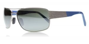 Maui Jim Ohia Sunglasses Grey / Blue STG-BG Polariserade 63mm