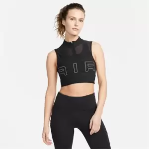 Nike Dri-FIT Air Womens Cropped Tank Top - Black