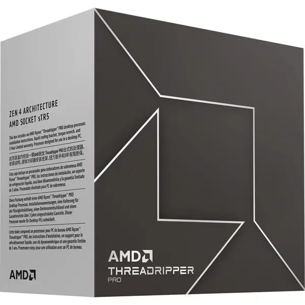 AMD Ryzen Threadripper Pro 7995WX 96 Core 2.5GHz CPU Processor