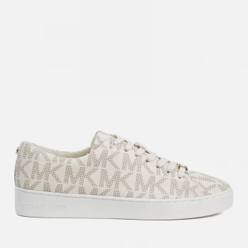 Michael Kors Womens Keaton Cupsole Trainers - Vanilla - US 6/UK 3