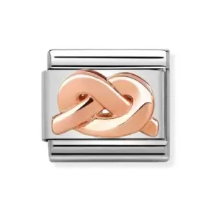 Nomination Classic Rose Gold Knot Charm