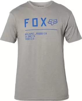 FOX Non Stop Premium T-Shirt, grey-blue, Size XL, grey-blue, Size XL