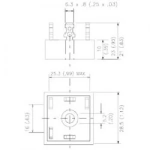 Diode bridge Vishay 36MT160PBF D 63 1600 V 35 A