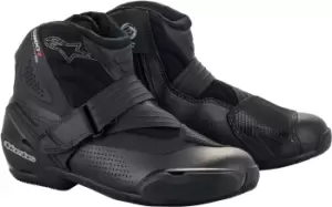 Alpinestars SM-1 R V2 Vented Motorcycle Shoes, black, Size 38, black, Size 38