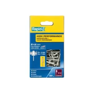 Rapid High Performance Rivets 4.8 x 10mm (Box 350)