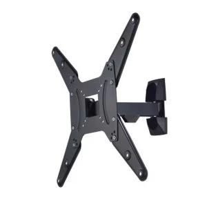 Hama FULLMOTION TV Wall Bracket, 1 star, 400x400, 165cm (65"), 1 arm, black