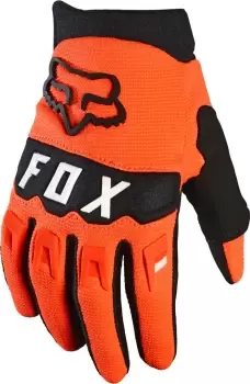 FOX Dirtpaw Youth Motocross Gloves, orange, Size S, orange, Size S