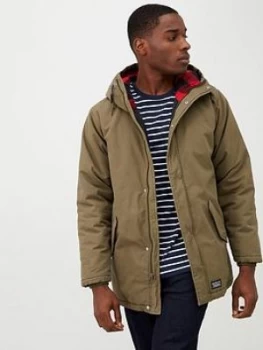 Levis Padded Parka Jacket - Olive Night