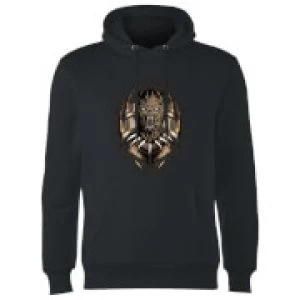 Black Panther Gold Eril Killmonger Hoodie - Black - M