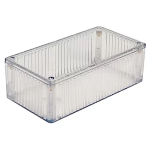 Hammond 1591DTCL Polycarbonate Box 150 x 80 x 50mm Clear