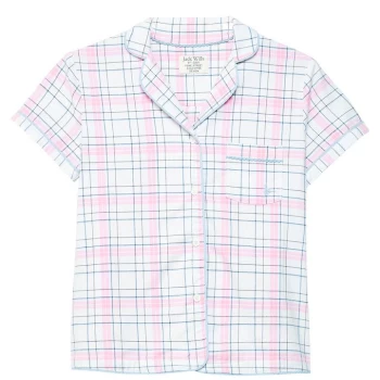 Jack Wills Shrewsbury Pyjama Revere Shirt - Pink