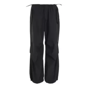 Tommy Jeans Tjw Cotton Nylon Parachute Pant - Black