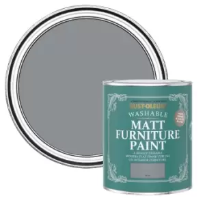 Rust-Oleum Slate Matt Furniture Paint, 750Ml