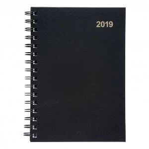 Office 2019 Wirobound Diary Week to View A5 941204