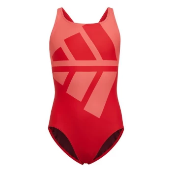 adidas Must-Have Swimsuit Kids - Vivid Red / Semi Turbo