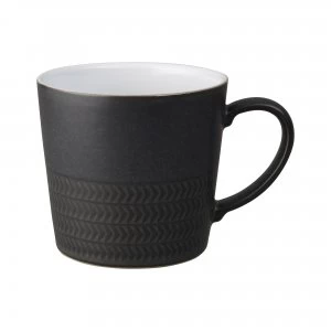 Natural Charcoal Textured Large Mug