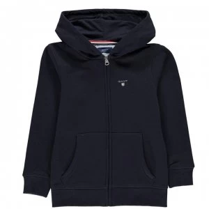 Gant Original Zip Hoodie - Navy 433