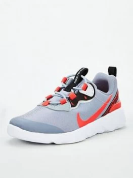 Nike Element 55 Infant Trainers - Grey/Red, Size 4.5