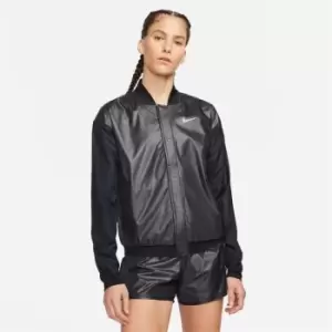 Nike Swoosh Run Jacket Womens - Black