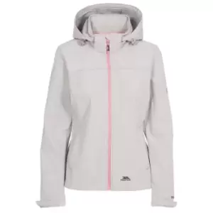 Trespass Womens/Ladies Leah Waterproof Softshell Jacket (XS) (Platinum Marl)