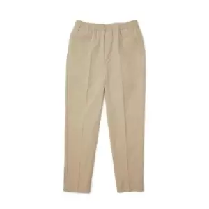 Lacoste Mens Water-Resistant Tracksuit Trousers Size 3 - S Beige