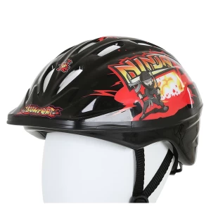 Bumper Ninja Helmet Black/Red 52-56cm