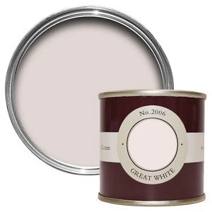 Farrow & Ball Estate Great white No. 2006 Emulsion Paint 100ml Tester pot