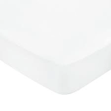 Bedeck of Belfast White Egyptian Cotton Sateen 1000 Thread Count Fine Linens 'Tenno' Fitted Sheet - king