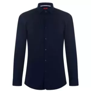 Hugo Koey Poplin Shirt - Blue