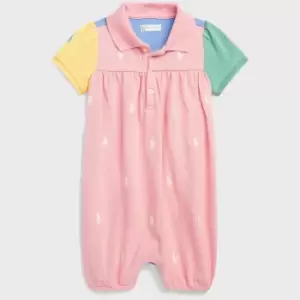 Polo Ralph Lauren Baby's Cotton-Poplin Bubble Romper - 9-12 months