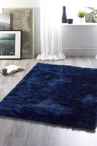 Origin 'Glamour/Shimmer' Rug Indigo