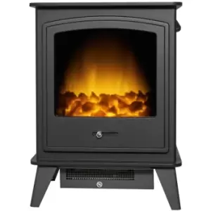 Dorset Electric Stove in Black - Adam