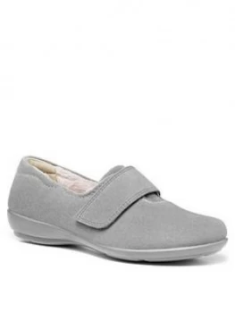 Hotter Toasty Slippers, Grey, Size 3, Women