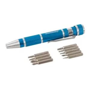 Silverline Precision Screwdriver Set 9pce 110mm 633922