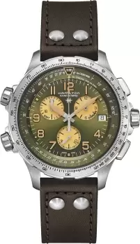 Hamilton Watch Khaki Aviation X-Wind GMT Chrono Quartz