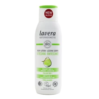 LaveraBody Lotion (Regreshing) - With Lime & Organic Almond Oil - For Normal Skin 200ml/7oz