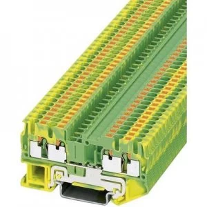 Phoenix Contact PT 2,5-QUATTRO-PE 3209594 Tripleport PG terminal Number of pins: 4 0.14 mm² 2.5 mm² Green, Yellow