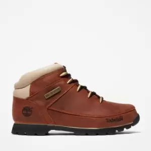 Timberland Euro Sprint Hiker For Men In Brown Brown/white, Size 9.5