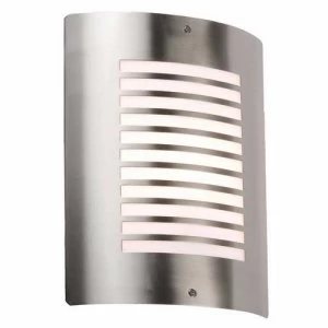 KnightsBridge IP44 E27 40W Stainless Steel Outdoor Wall Fixture Light and Design