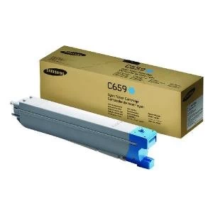 Samsung CLT C659S Cyan Laser Toner Ink Cartridge