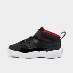 Jordan Jumpman Two Trey (Td), Black/True Red-Dark Concord-White, Unisex, Trainers toddler, DQ8433-001