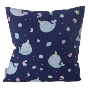 Narwhal Decorative Cushion with Insert