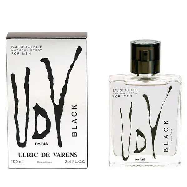 Ulric De Varens Black Eau de Toilette For Him 100ml