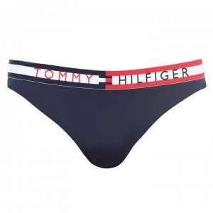 Tommy Bodywear Band Bikini Briefs - 416 NAVY BLAZER