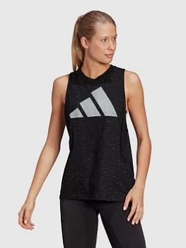 adidas Winners 2.0 Tank - Black, Size 2Xs, Women